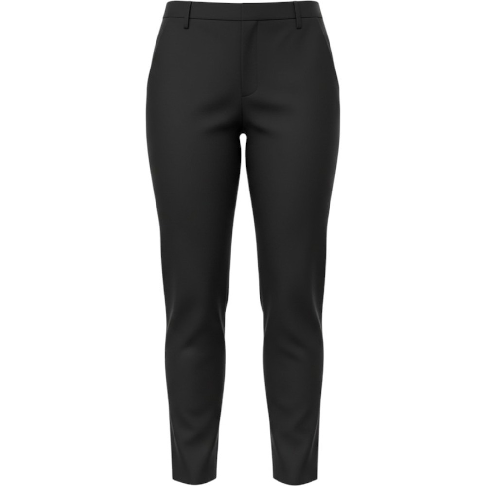 Ann Taylor The Eva Black Ankle Pants Trousers Womens 12T Tall Office Workwear